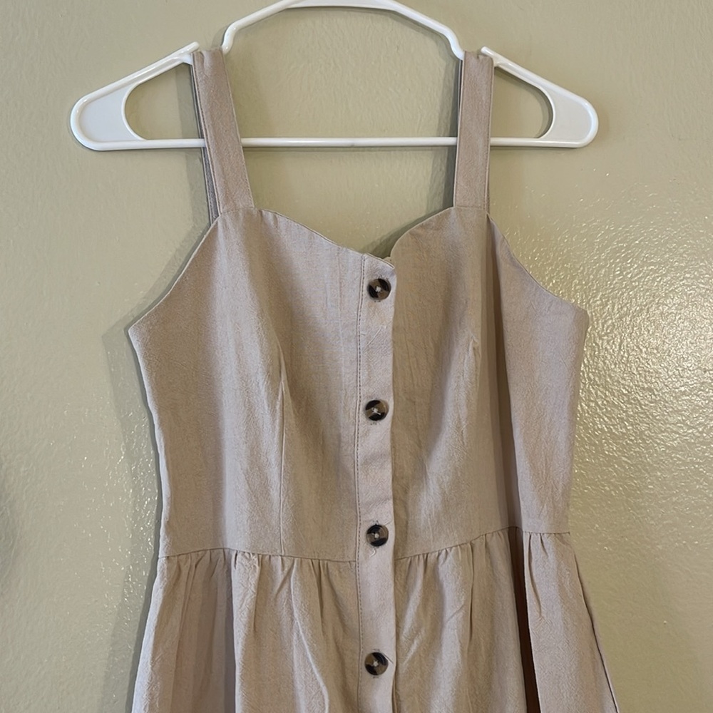 Dress size S, color cream,pre-owned. Excellent condition.